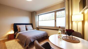 1 Schlafzimmer, kostenloses WLAN, Bettwäsche