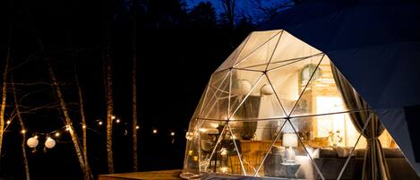 Overnatningsstedets område