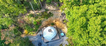 🌠😊️ INTERSTELLAR OVERDRIVE GLAMPING DOME