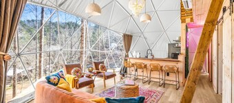 🌠😊️ INTERSTELLAR OVERDRIVE GLAMPING DOME