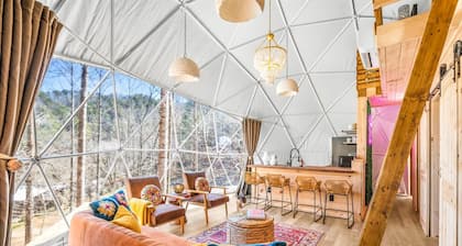 🌠😊️ INTERSTELLAR OVERDRIVE GLAMPING DOME