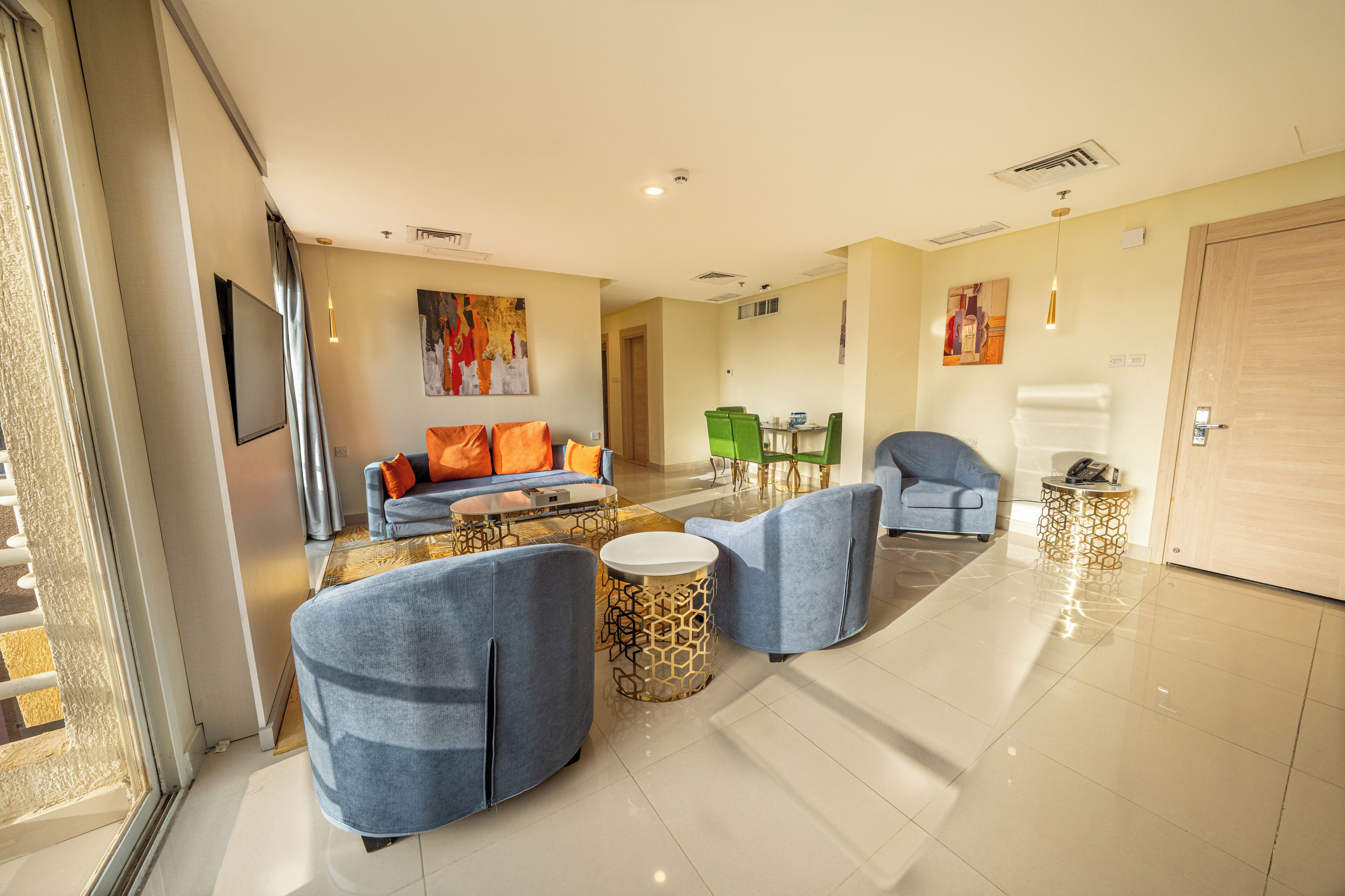 Apartemen Royal, 4 kamar tidur | Area keluarga