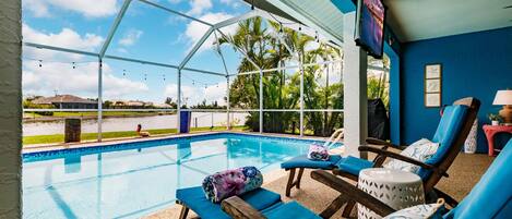 Außenpool, beheizter Pool