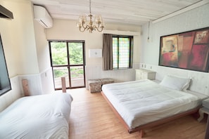 7 bedrooms, individually furnished, free WiFi, bed sheets