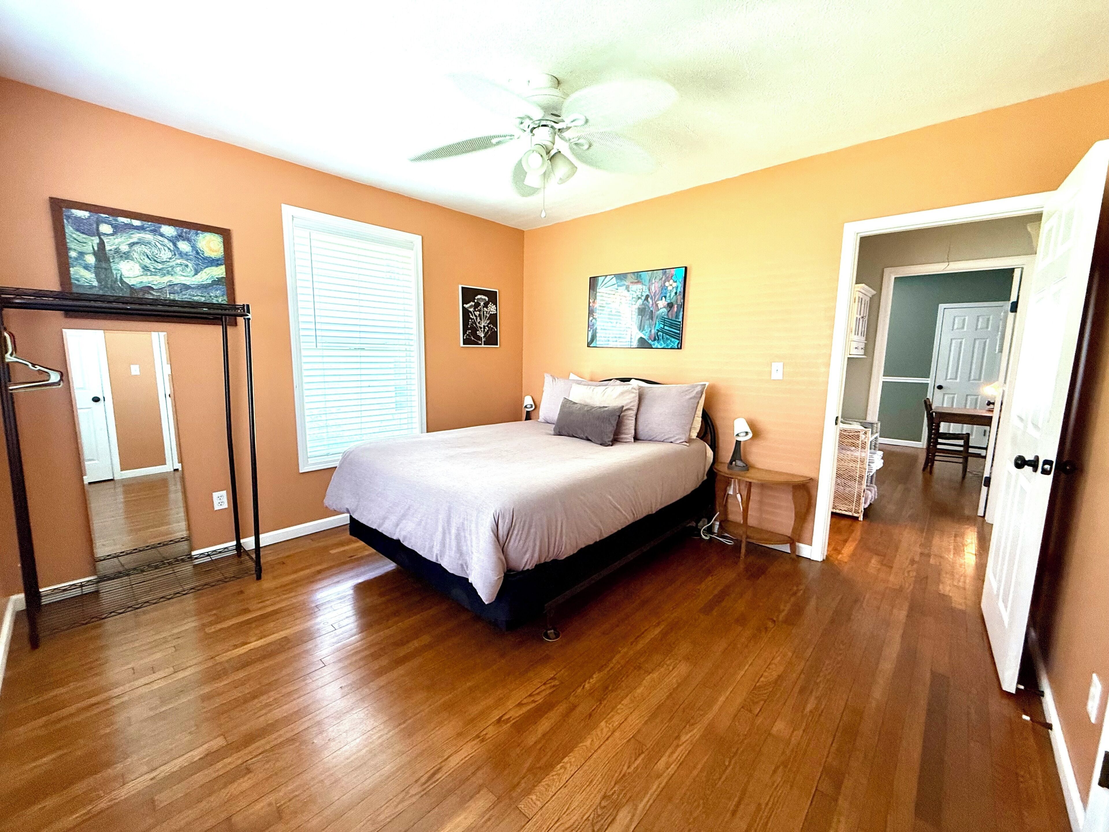 2 slaapkamers, een bureau, gratis wifi, beddengoed