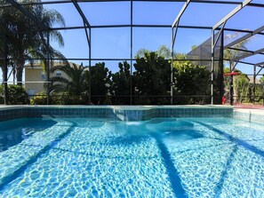 Außenpool, beheizter Pool