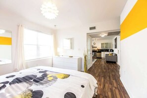 1 bedroom, desk, iron/ironing board, free WiFi