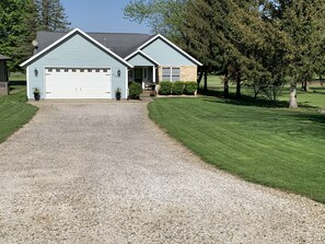 Long driveway for your guests