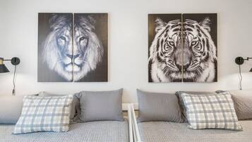 3 bedrooms, iron/ironing board, travel crib, WiFi