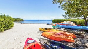 Beach nearby, beach towels
