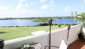 Property grounds - Panoramic golf lagoon and sea view  (St Maarten)