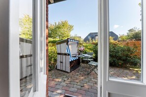 Terrace/patio - Senwai-Hüs, Apartment 1, Braderup - Senwai-Hüs (Sylt)