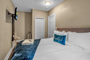 1 makuuhuone, silitysrauta/-lauta, ilmainen Wi-Fi, vuodevaatteet