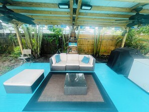 Enceinte de l’hébergement