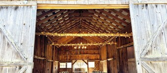 Dog-Friendly Cottage w/ Creek, Barn, Game Room, Fire Pit, Hot Tub, Sleeps 10