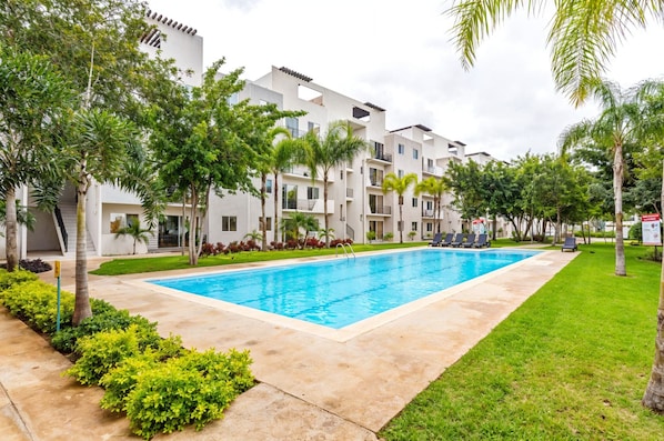 Outdoor pool