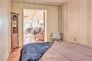 1 chambre, lit parapluie, accès Internet, draps fournis