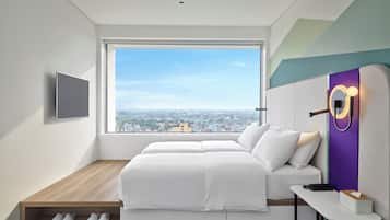 Room, 2 Twin Beds | In-room safe, desk, laptop workspace, soundproofing
