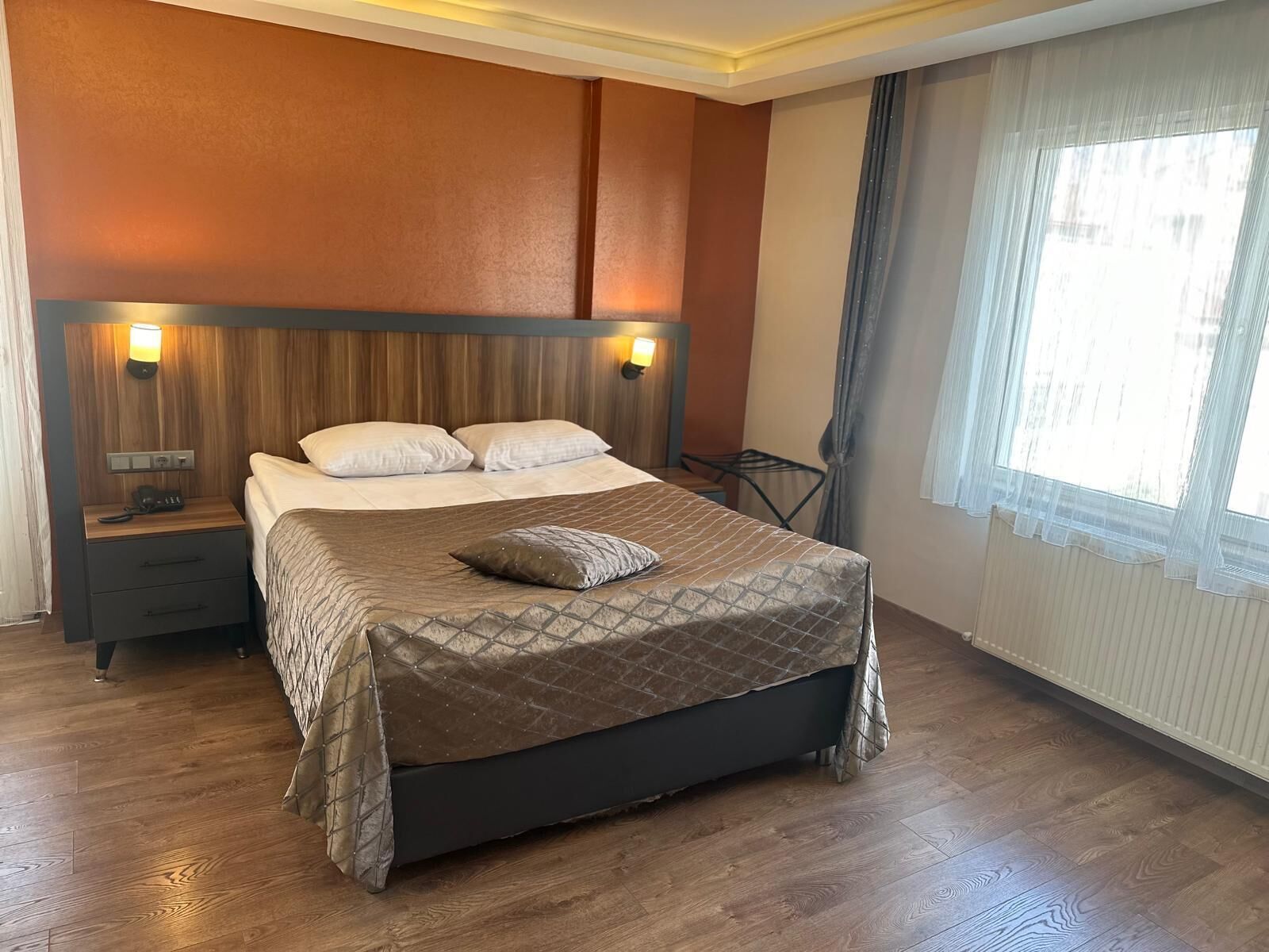 Basic Double Room Single Use | Premium bedding, free minibar, desk, laptop workspace