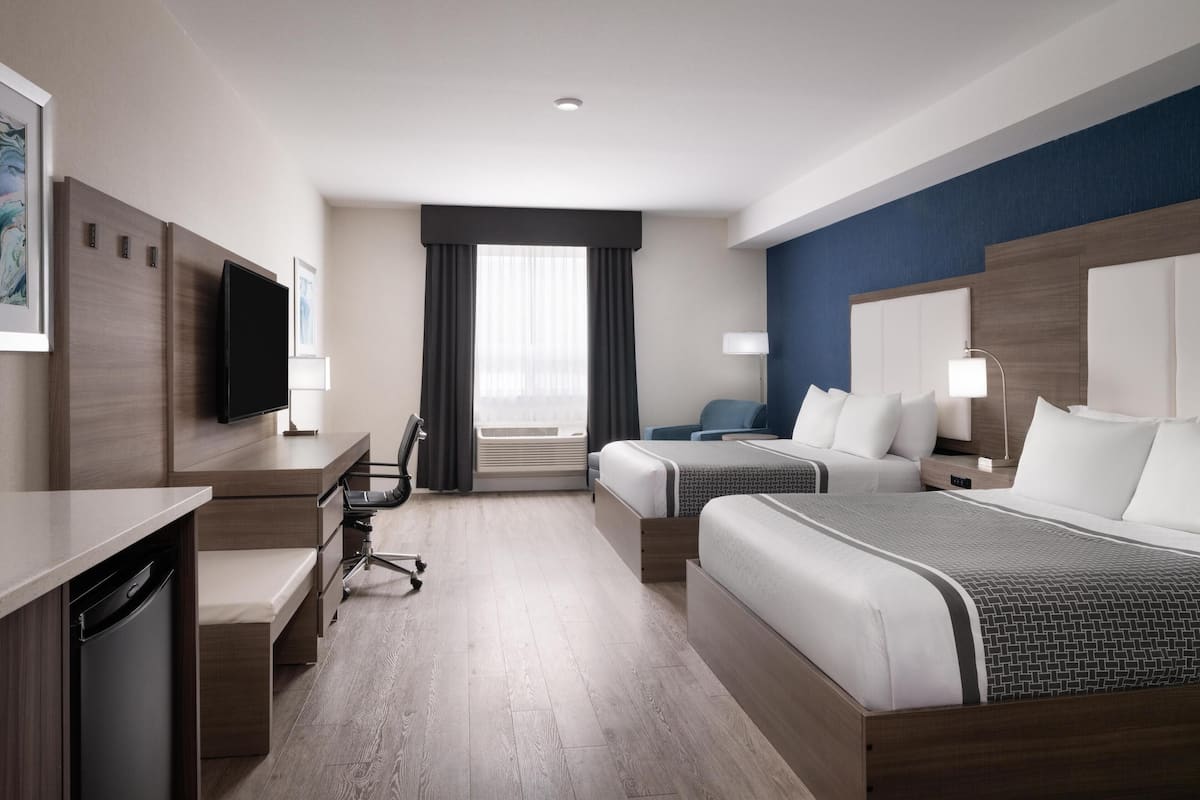 1 slaapkamer, luxe beddengoed, een kluis op de kamer, een bureau