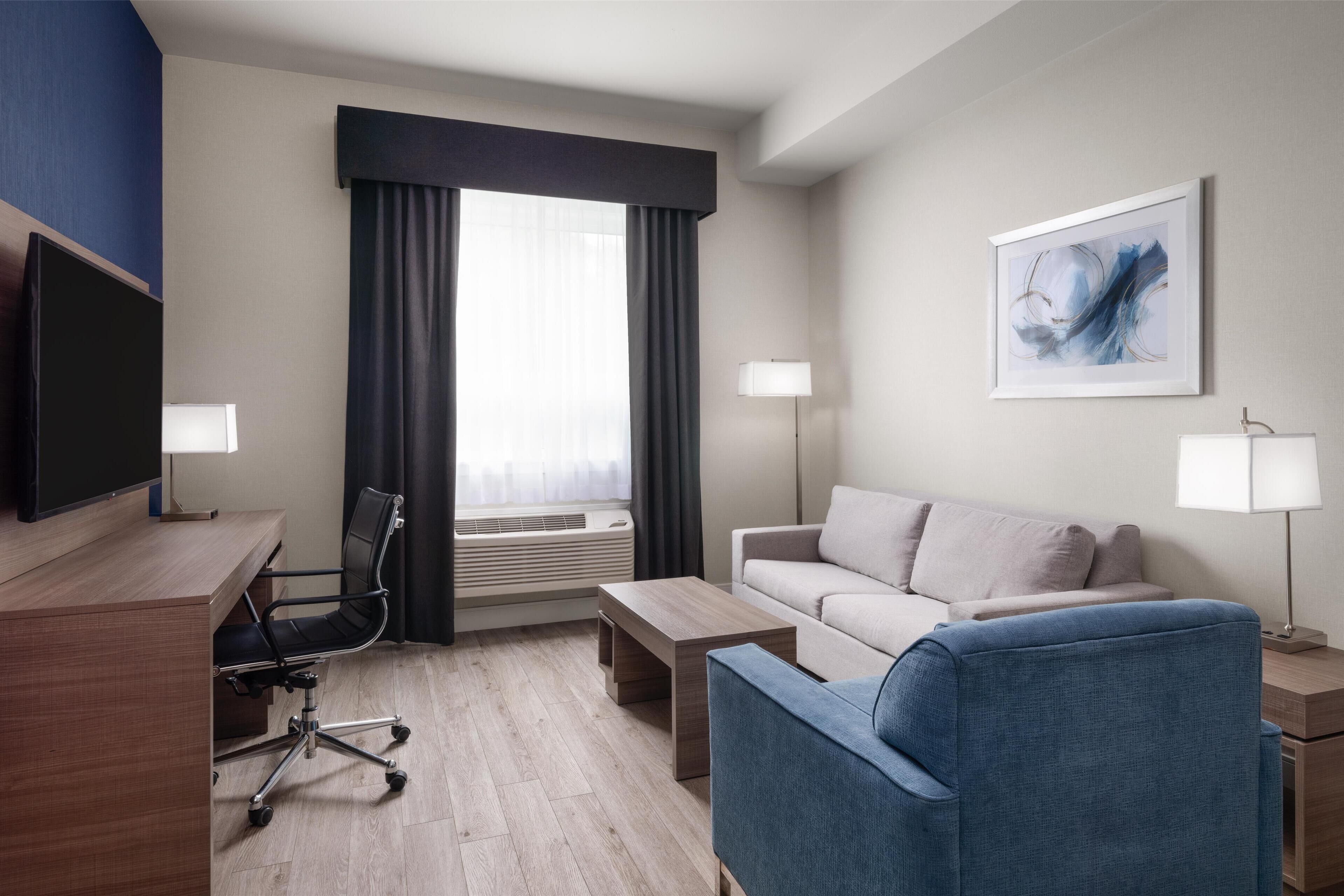 suite, 1 king bed, non smoking, kitchen (with sofabed) | 1 bedroom, premium bedding, in-room safe, desk