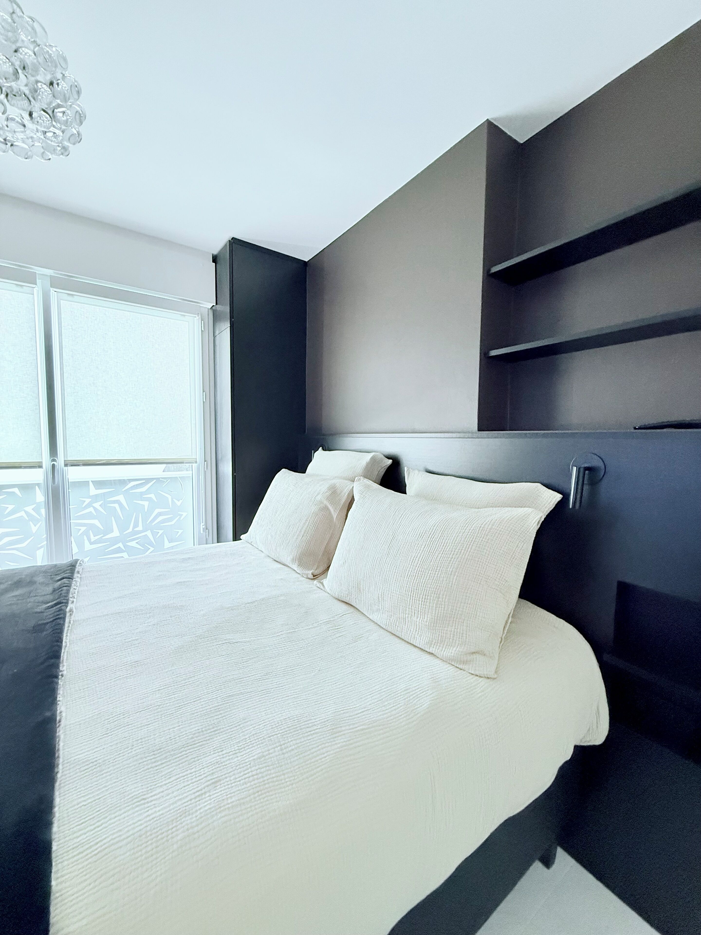 2 bedrooms, iron/ironing board, travel crib, WiFi