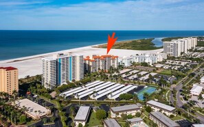 Exterior - Beachfront 2BR/2BA condo with pool, WiFi, and coastal views. (Marco Island)