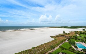 On the beach