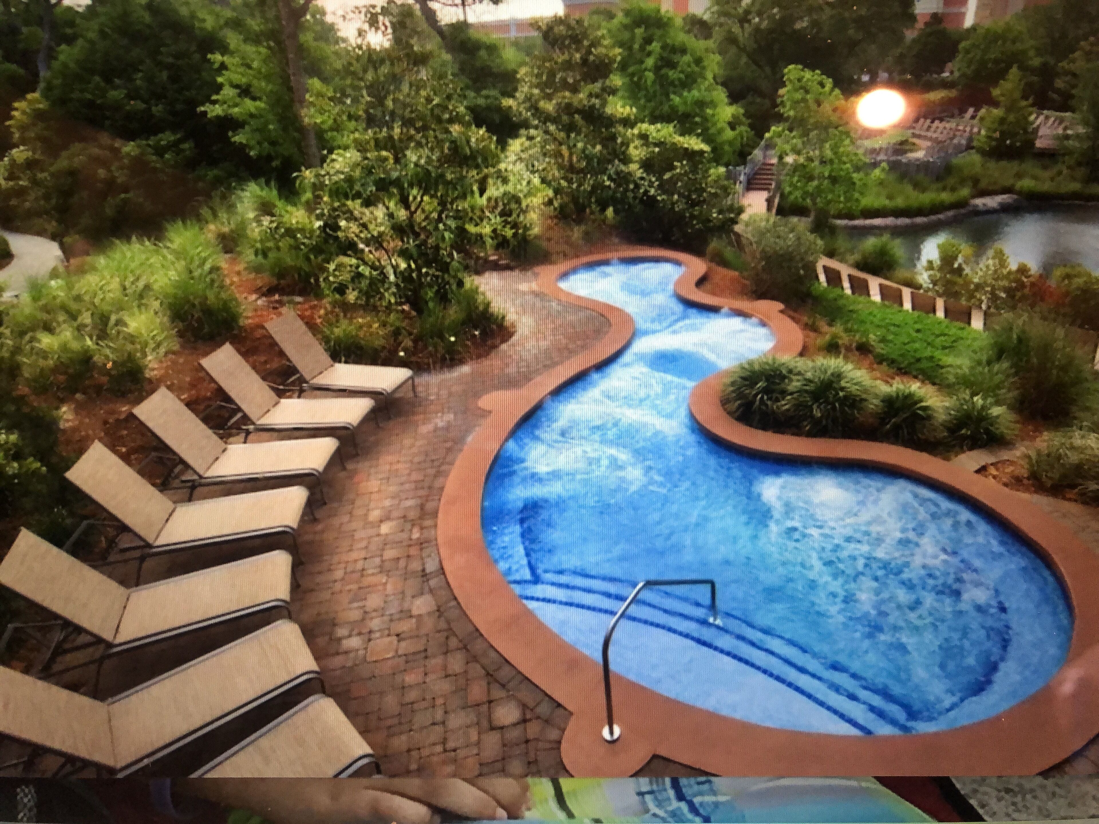 Indoor pool, outdoor pool