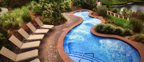 Indoor pool, outdoor pool
