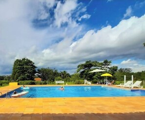 Alberca al aire libre 