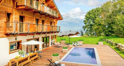 Chalet Woodman - 14 pers avec jacuzzi, sauna, piscine d'été - OVO Network