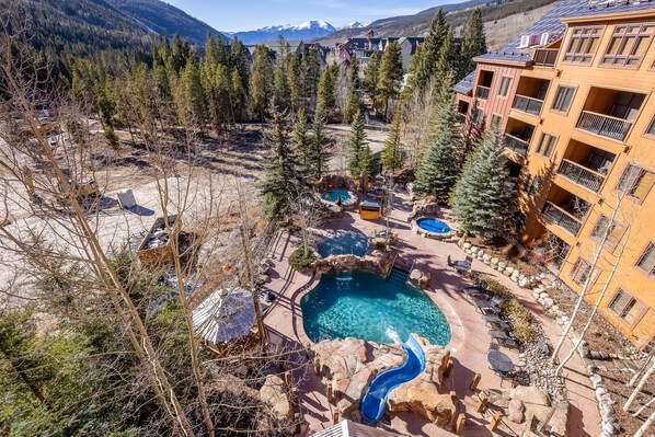 Außenpool, beheizter Pool