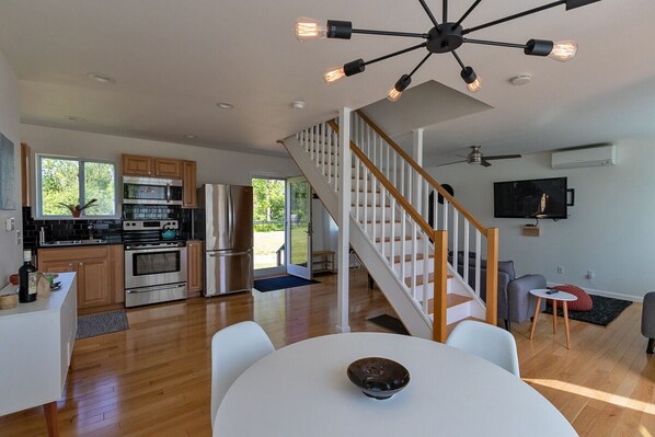 Interior - Peaceful River Retreat with Fireplace & Panoramic Views (Cementon)