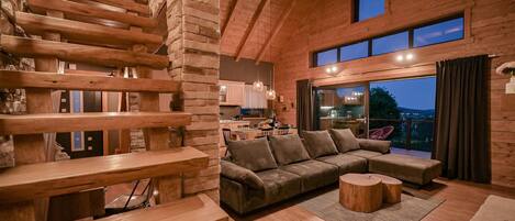 TV connectée, cheminée