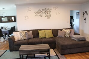 Smart TV, fireplace, video games, computer monitors