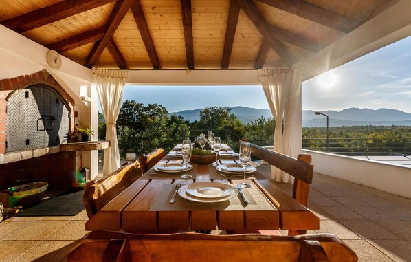 Restaurante al aire libre