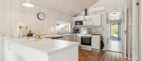 Fridge, stovetop, dishwasher