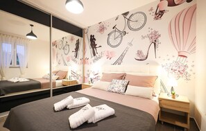 4 Schlafzimmer, Zimmersafe, kostenloses WLAN, Bettwäsche