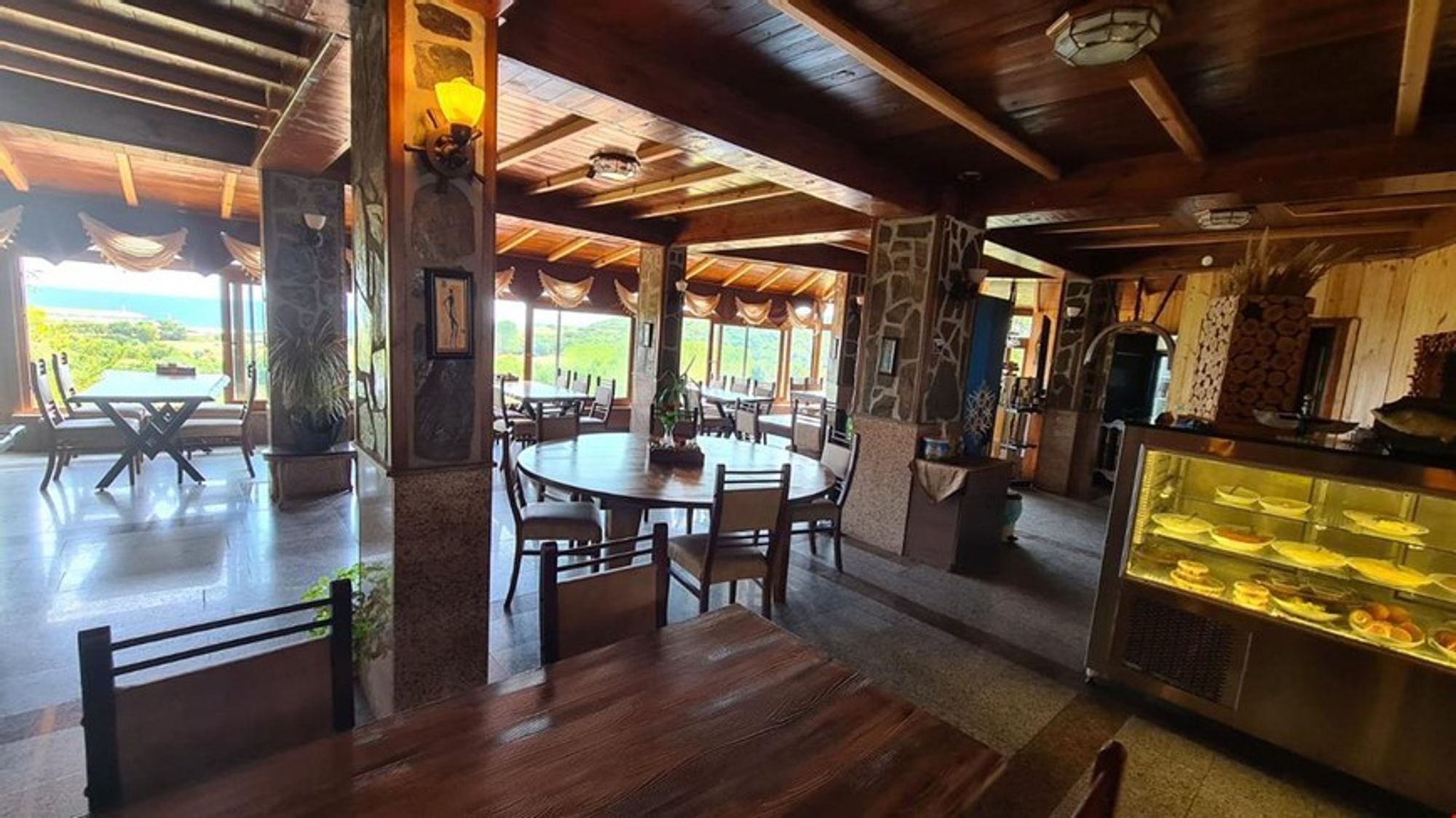 Vista des de l'allotjament