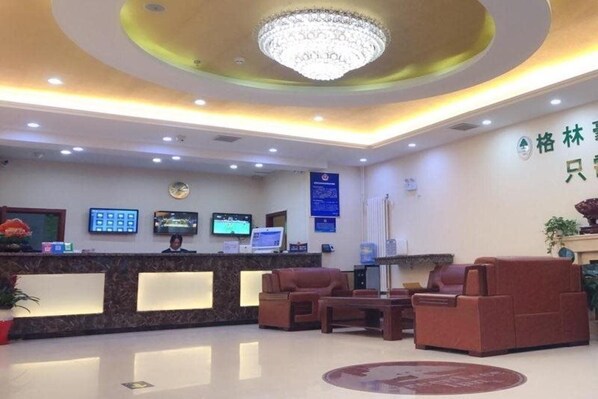 Lobby - Greentree Inn Langfang Wenan Zuogezhuang Huangdaokou Express Hotel (Langfang)