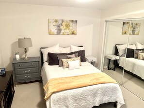 2 bedrooms, free WiFi, bed sheets, wheelchair access