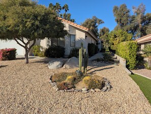 Exterior detail - Spacious home in Avondale Golf Club. Available May 1st 2025! (Palm Desert)