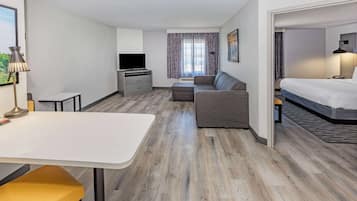 Suite, 1 King Bed, Non Smoking | Premium bedding, pillowtop beds, individually decorated