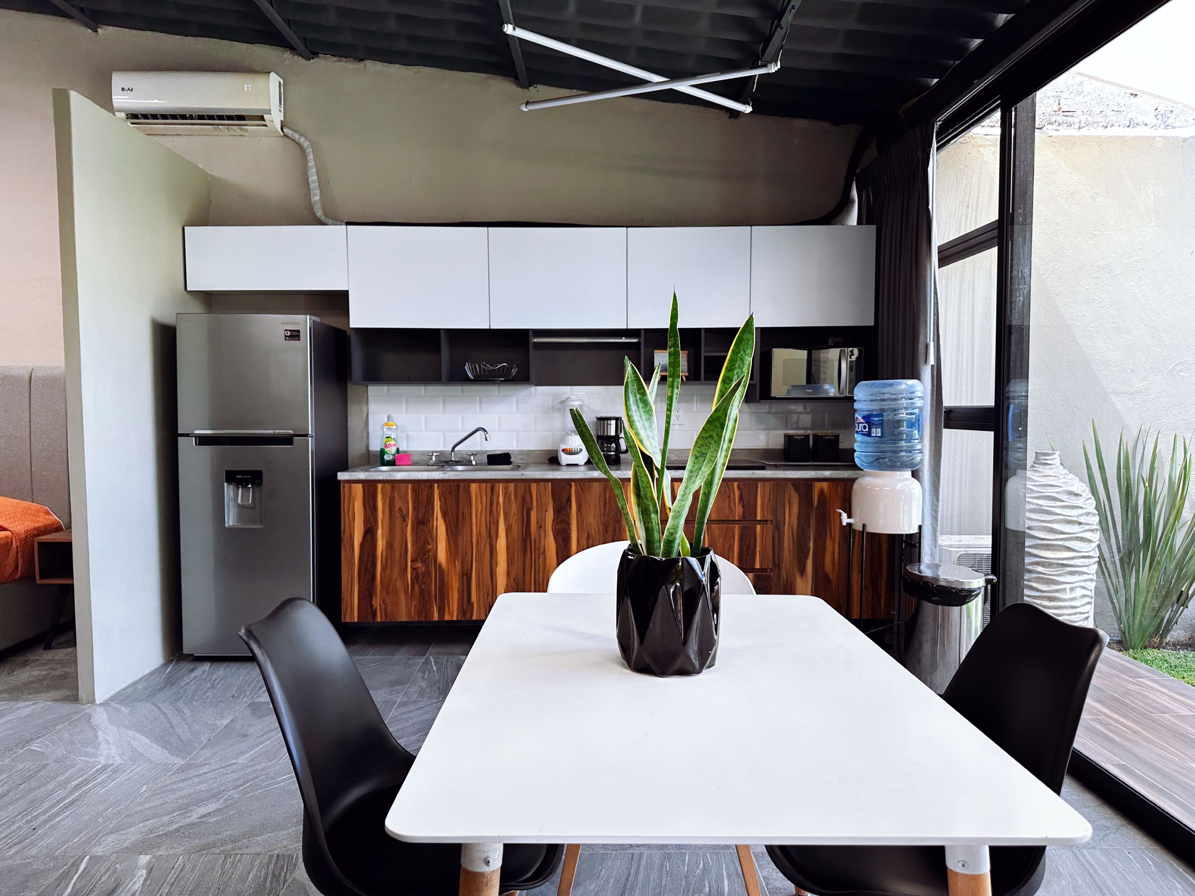 Ferienhaus, 1 Schlafzimmer, Raucher, Terrasse | Speisen