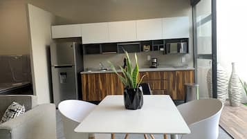 Maison, 1 chambre, fumeur, terrasse | Intérieur