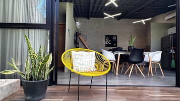 Casa, 1 habitación, para fumadores, Terraza | Áreas de la propiedad