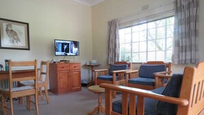House, 1 Bedroom, Terrace, Garden View | Living room - Sweet Thorn Tree Spacious Cottage for 2 People With Great Terrace! (Muldersdrift)