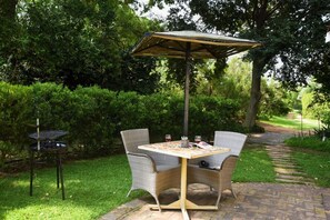 House, 1 Bedroom, Terrace, Garden View | Terrace/patio - Wild Olive Cottage for 2 People in Wonderful Garden! (Muldersdrift)