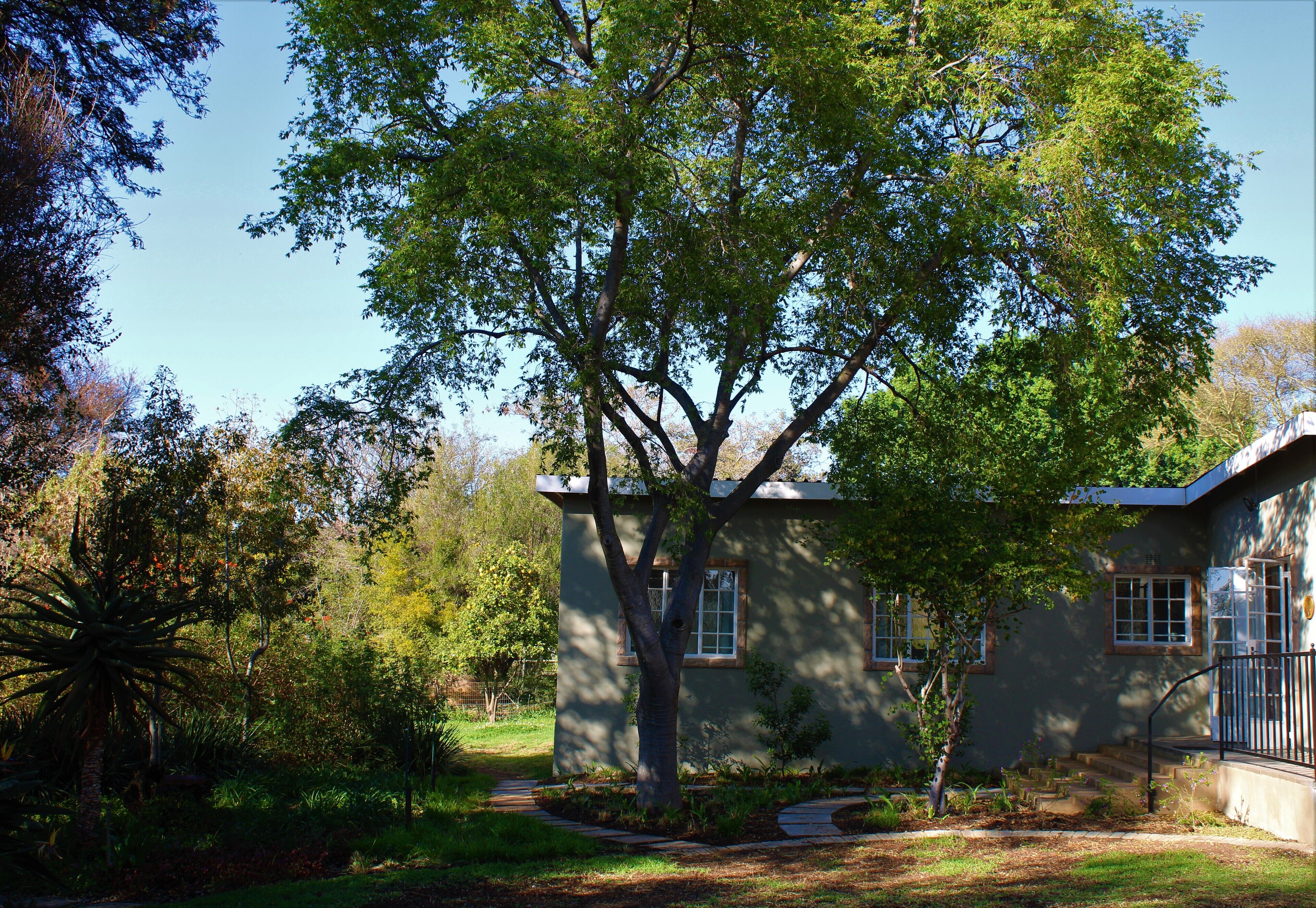 Casa, 1 habitación, Terraza, vista al jardín | Áreas de la propiedad